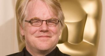 Philip Seymour Hoffman Is Plutarch Heavensbee in “The Hunger Games: Catching Fire”