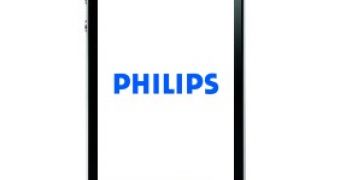 Philips logo on iPhone 4 screen - collage