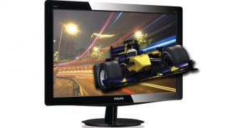 Philips Shows 236G FullHD 3D LED Monitor