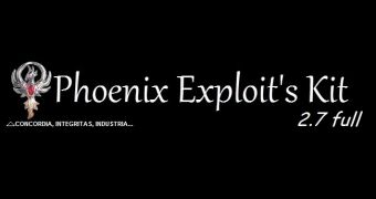 Pheonix Exploit's Kit updated to version 2.7