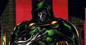 Here is your first look at the rebooted "Fantastic Four" characters Dr. Doom and the Human Torch