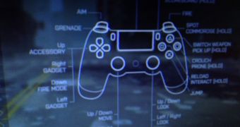The DualShock 4 controls for Battlefield 4 on PS4