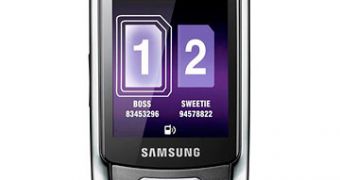 Samsung B5702 dual-SIM phone