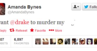 Amanda Bynes takes to Twitter to woo singer Drake