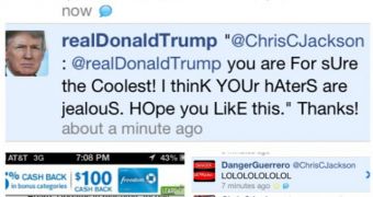 The Donald falls for coded message, thinks it’s flattering
