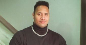 The Rock rocking some fierce ‘90s fashion in photo gone viral on Reddit