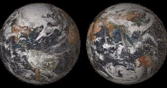 NASA released global selfie made up of over 36,000 individual photos