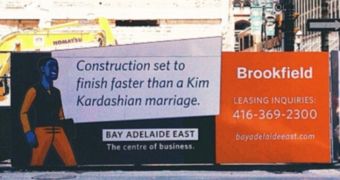 Canadian construction company has a blast at Kim Kardashian’s expense and her 72-day marriage