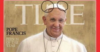 Time Magazine names Pope Francis Person of the Year 2013, accidentally gives him matching horns