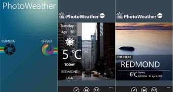 PhotoWeather Pro for Windows Phone