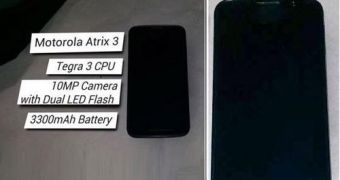 Photos and Details of Motorola ATRIX 3 Emerge