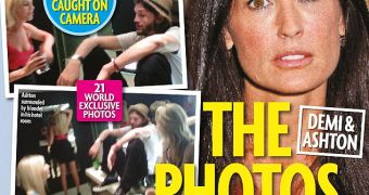 Magazine runs photos taken the night Ashton Kutcher cheated on Demi Moore