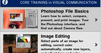 Adobe Photoshop CS4: Learn by Video application - screenshot