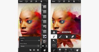 Photoshop Touch is now working on iPhones too