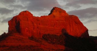 Stunning rock formation caught on camera in Arizona, US
