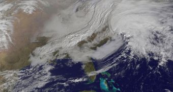 Picture of the Day: Nemo Blizzard As Seen from Space