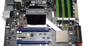 Upcoming X58-based EVGA motherboard