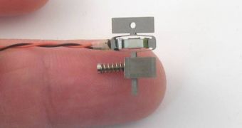 A small piezoelectric motor. In the future, these devices may also exist at the nanoscale, powering others all around us