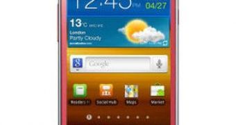 Pink Galaxy S II