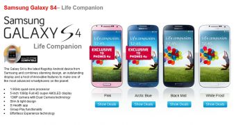 Pink Galaxy S4 arrives in the UK, now on pre-order