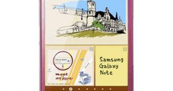 Pink Samsung Galaxy Note