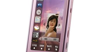 Samsung Haptic in pink