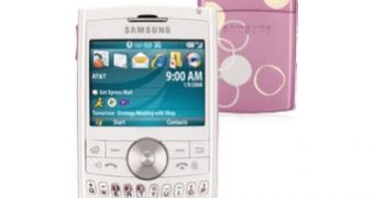 Pink Samsung BlackJack II