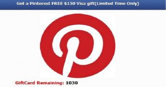 Beware of Facebook scams that advertise Pinterest Visa cards