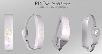 Pinto wearable puts storage on your wrist