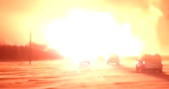 Pipeline explosion occurred in Manitoba, Canada this past Saturday