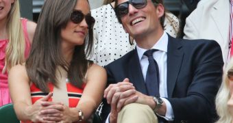 Pippa Middleton and Nico Jackson smile at the rumors of their engagement