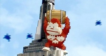 "Pixels" Trailer Shows Donkey Kong and Pac-Man Attacking Adam Sandler and Earth