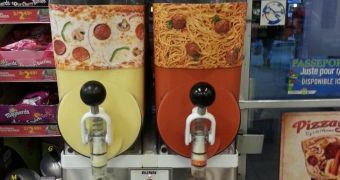 Pizzaghetti slushy goes on sale in Quebec (click to see full image)
