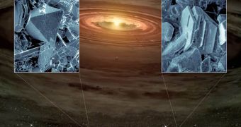 Silica crystals discovered in planetary disks