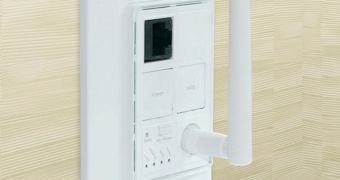 Planex wall socket router