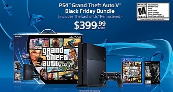 PS4 with GTA V and The Last of Us Remastered