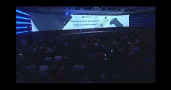 The PS4 launch date announcement at Gamescom 2013
