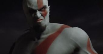 Kratos appears in a live action commercial