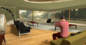 A home in PlayStation Home