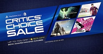 Critic's Choice and Oscar Sales Launched on PlayStation 4, PS3, Vita