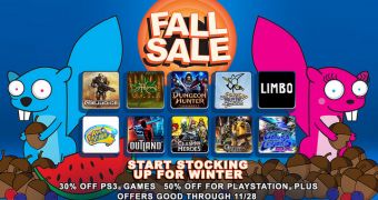 The PlayStation Store is running its Fall Sale