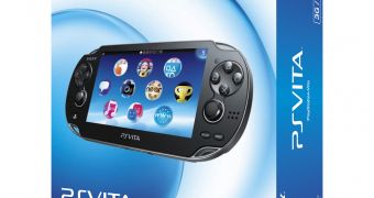 The PlayStation Vita retail box