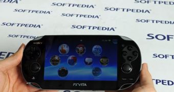 The PlayStation Vita home screen