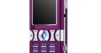 Sony Ericsson K550i Ruby Plum
