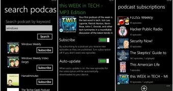 Podcatcher for Windows Phone