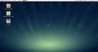 Point Linux 13.04.1 desktop