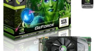 Point of View unveils a GTS 450 card