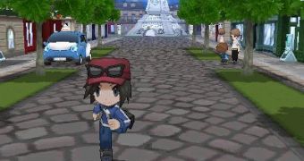 Pokemon X and Y gameplay screenshot