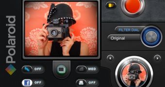 Polaroid Digital Camera App user interface