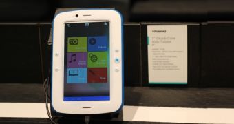 Polaroid Kids Tablet 3 shows face at CES